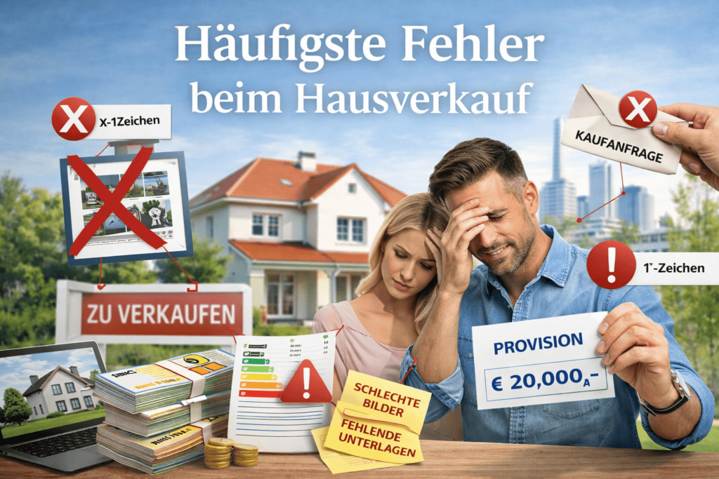 häufigste Fehler Hausverkauf